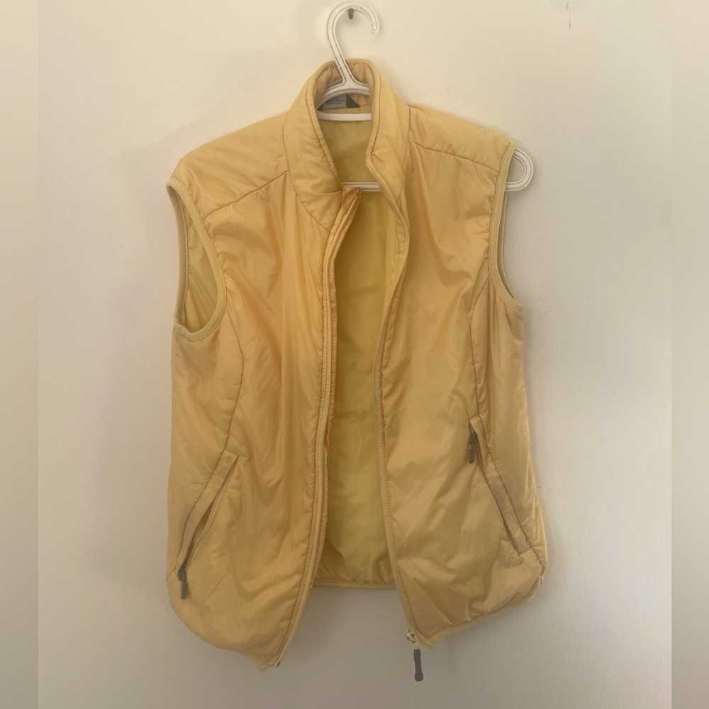 Mec yellow hiking vest